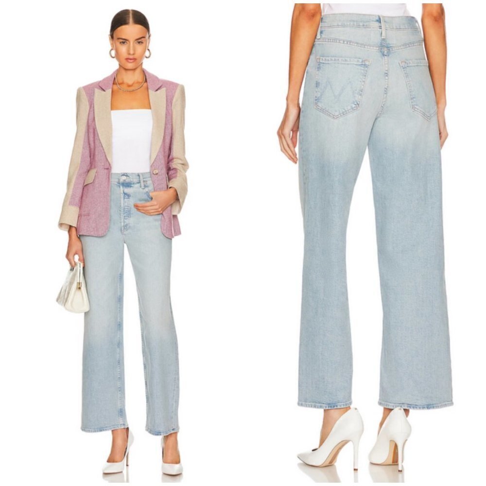 💕MOTHER SUPERIOR💕 High Waisted Spinner Skimp Jeans ~ Pre-Party 28 NWT - Picture 7 of 17